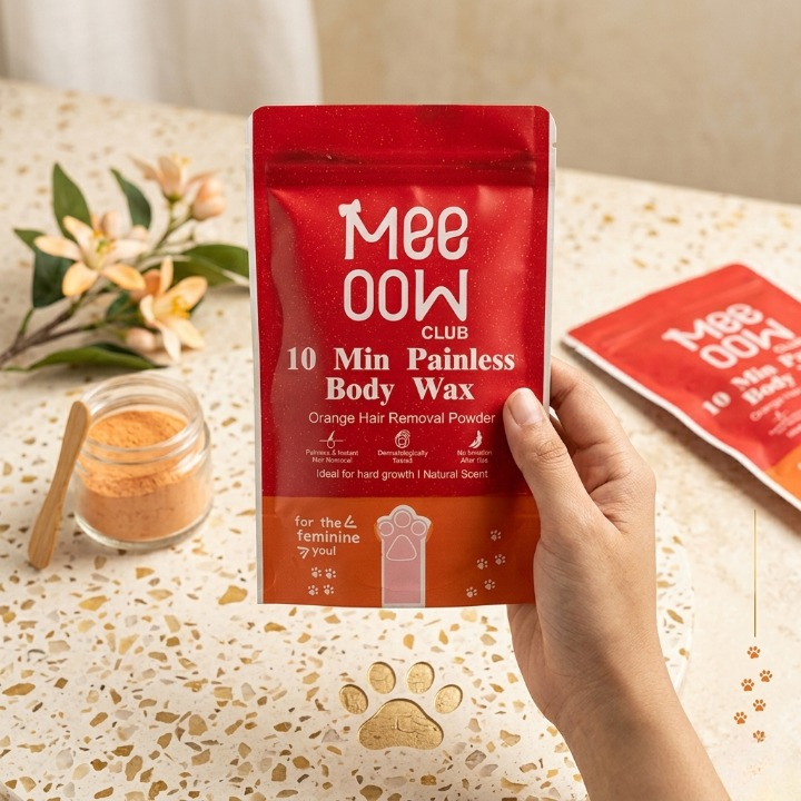 Meeoow Club 10-Min Painless Body Wax Powder