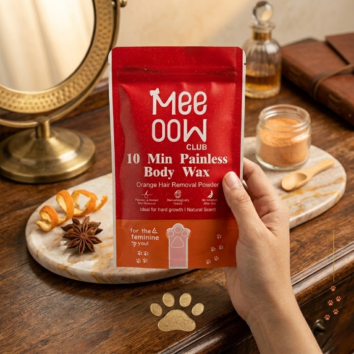 Meeoow Club 10-Min Painless Body Wax Powder