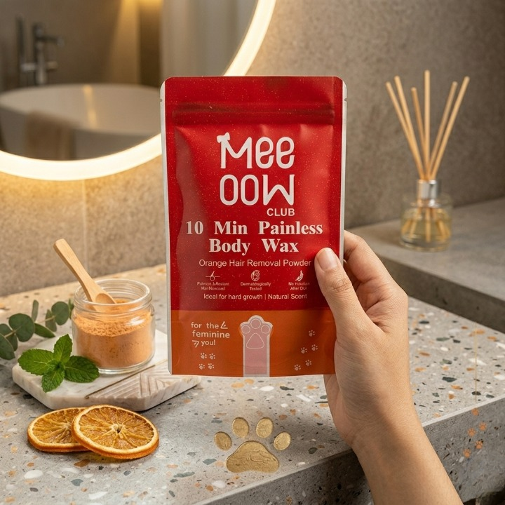Meeoow Club 10-Min Painless Body Wax Powder